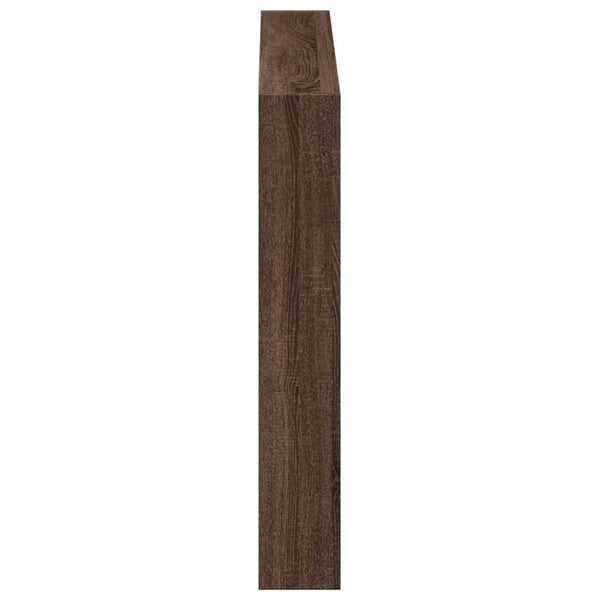 LED Kopfteil Braun Eichen-Optik 120 cm