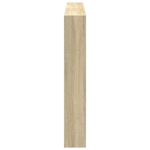LED Kopfteil Sonoma Eiche 160cm mit Ablagen