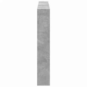 LED Kopfteil mit Ablage Betongrau 160 cm