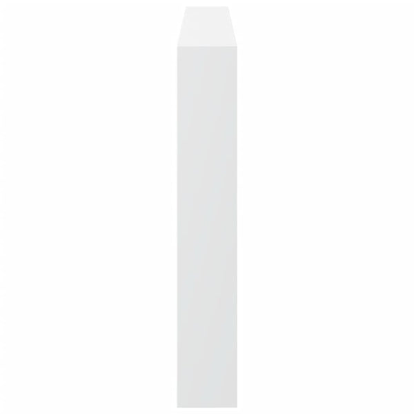 LED Kopfteil mit Ablagen, Weiß, 180 cm