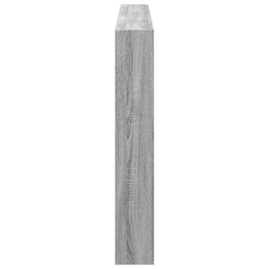 LED Kopfteil mit Ablage Grau 180 cm