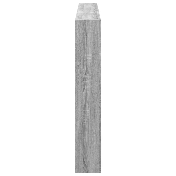 LED Kopfteil mit Ablage Grau 180 cm