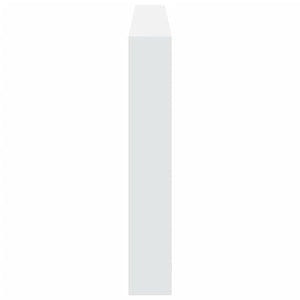 LED Kopfteil mit Ablagen, Weiß, 200 cm