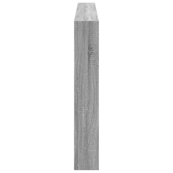LED Kopfteil Grau Sonoma 200 cm