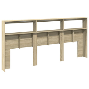 LED Kopfteil Sonoma-Eiche 220cm
