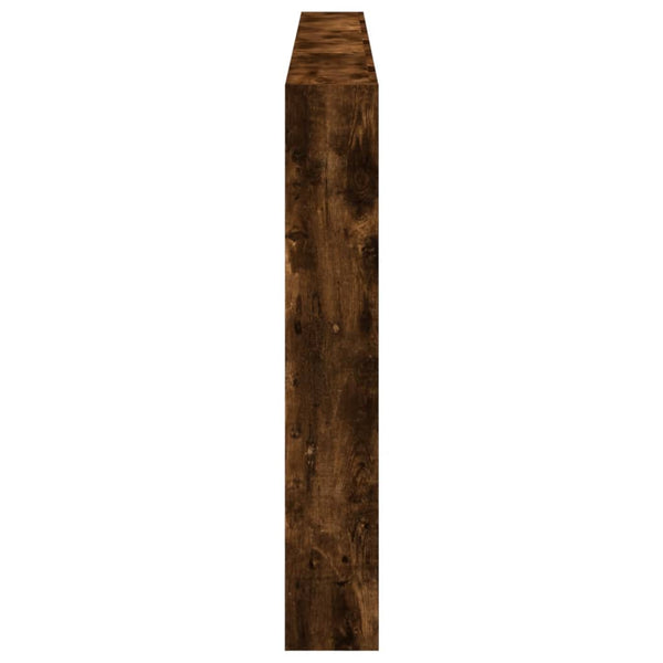 LED-Kopfteil mit Ablage Räuchereiche 220 cm