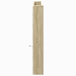 LED Kopfteil Sonoma-Eiche 220 cm