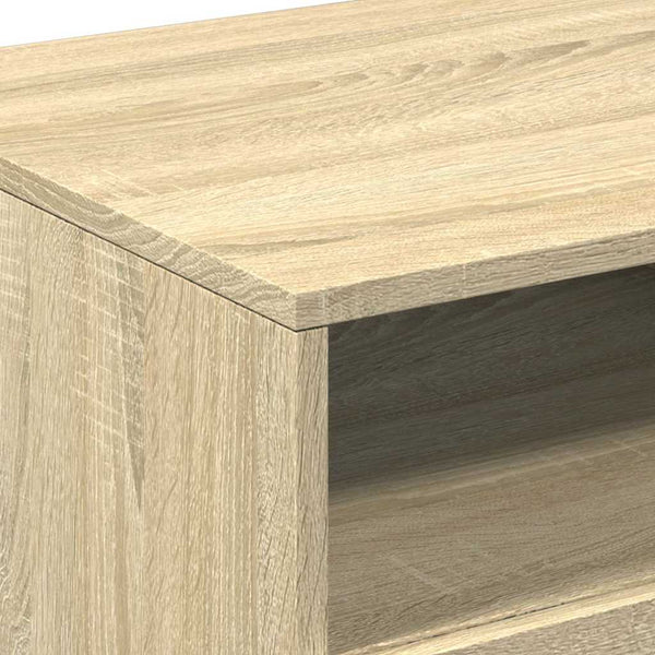 Couchtisch Sonoma Eiche mit LED 90x49 cm
