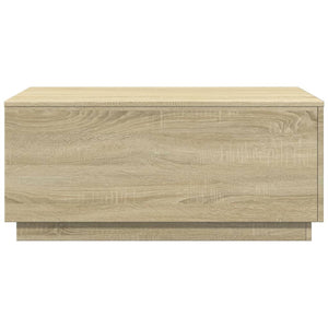 LED Couchtisch Sonoma Eiche 90x50 cm