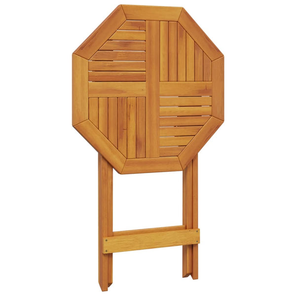 Klappbarer Gartentisch Akazie Ø60cm