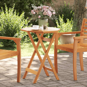 Klappbarer Gartentisch Akazie Ø60cm