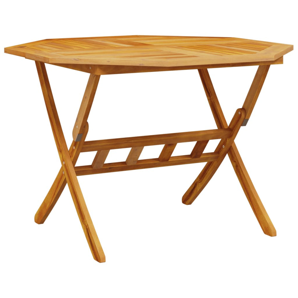 Klappbarer Gartentisch Akazie Ø110cm
