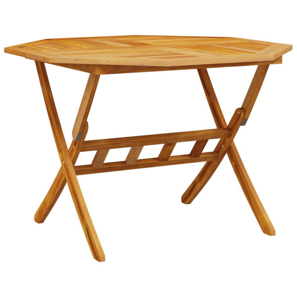 Klappbarer Gartentisch Akazie Ø110cm