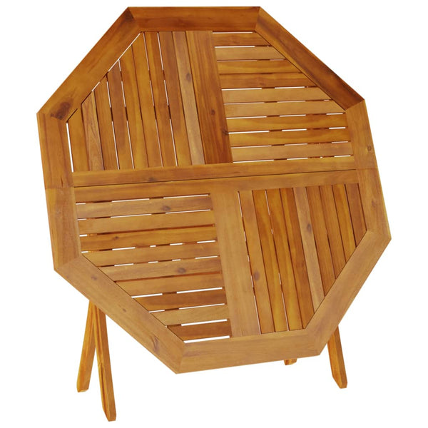 Klappbarer Gartentisch Akazie Ø110cm