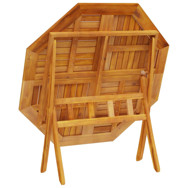 Klappbarer Gartentisch Akazie Ø110cm