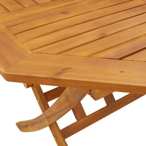 Klappbarer Gartentisch Akazie Ø110cm