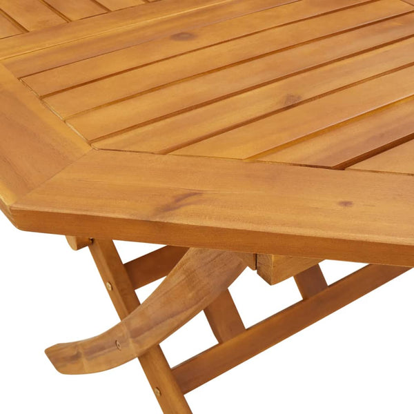 Klappbarer Gartentisch Akazie Ø110cm