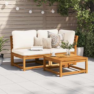 Akazienholz Gartentisch 63x63 cm