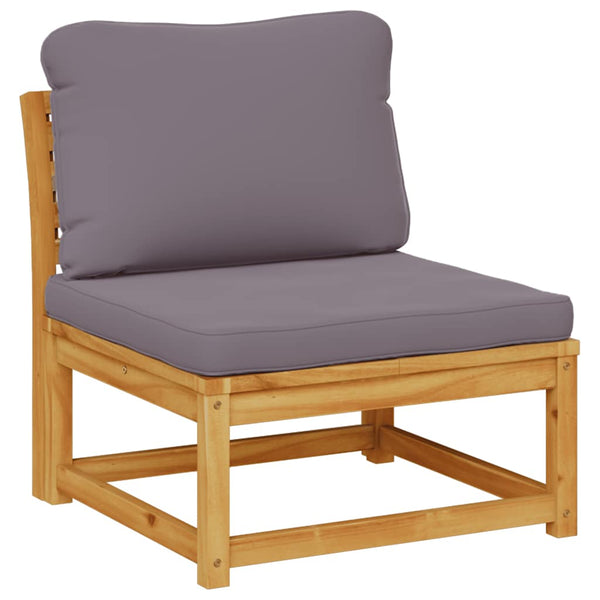 Gartensofa Akazie mit Kissen