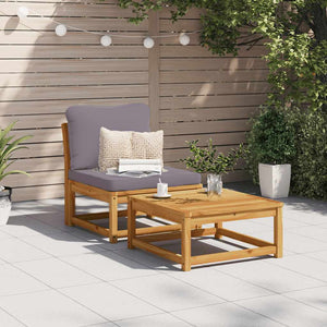 Gartensofa Akazie mit Kissen