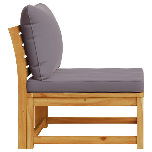 Gartensofa Akazie mit Kissen