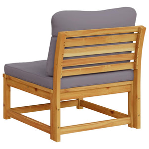 Gartensofa Akazie mit Kissen