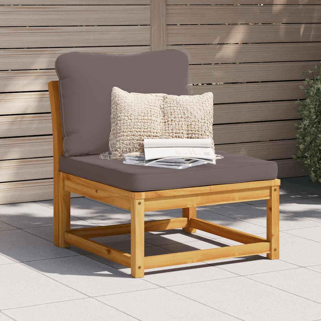 Gartensofa Akazie mit Kissen