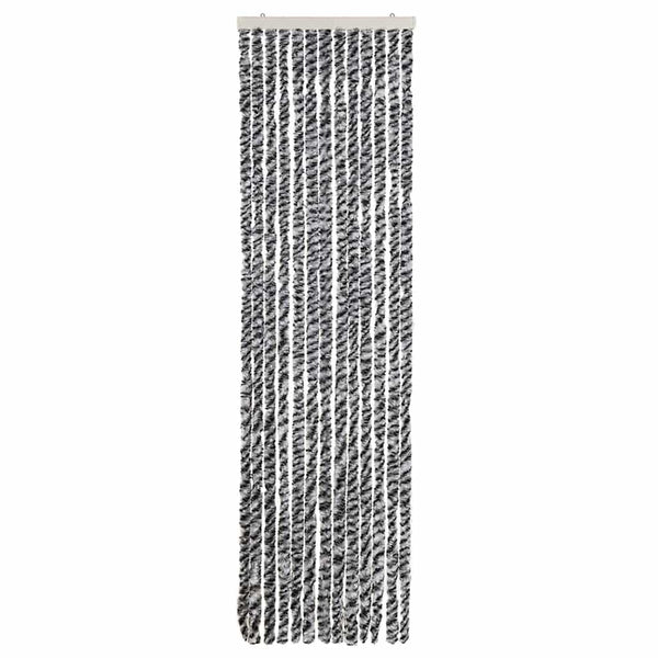 Chenille Fliegenvorhang Grau 56x200 cm