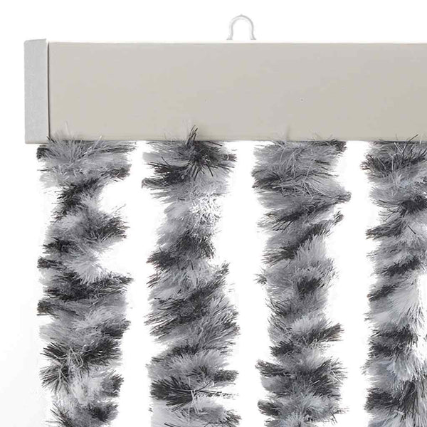 Chenille Fliegenvorhang Grau 56x200 cm