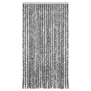 Chenille Fliegenvorhang Grau 100x230 cm