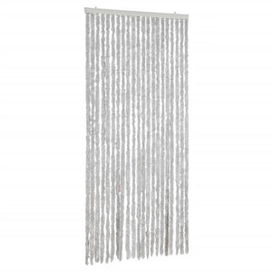 Fliegenvorhang Chenille Grau 90x220 cm