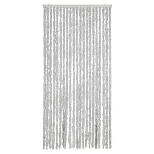 Fliegenvorhang Chenille Grau 90x220 cm