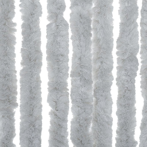 Fliegenvorhang Chenille Grau 90x220 cm