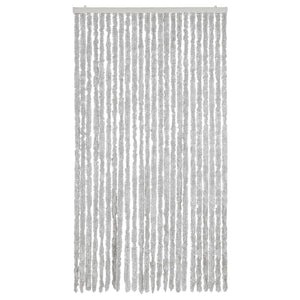 Chenille Fliegenvorhang Grau 100x220 cm