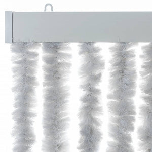 Chenille Fliegenvorhang Grau 100x220 cm
