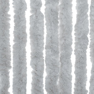 Chenille Fliegenvorhang Grau 100x220 cm