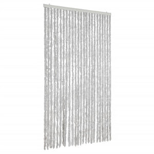 Chenille Fliegenvorhang Grau 100x230 cm