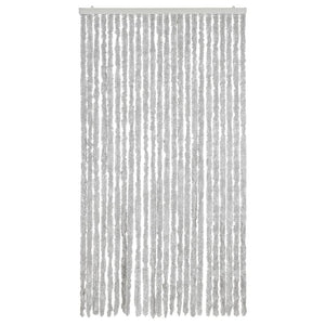 Chenille Fliegenvorhang Grau 100x230 cm