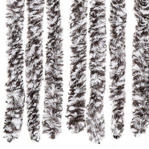 Chenille Fliegenvorhang Braun Beige 100x200 cm