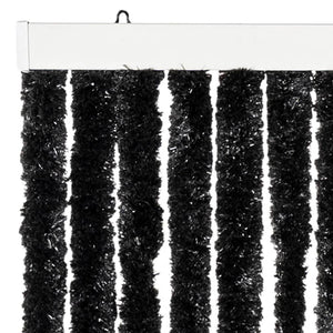Chenille Fliegenvorhang Anthrazit 100x200 cm