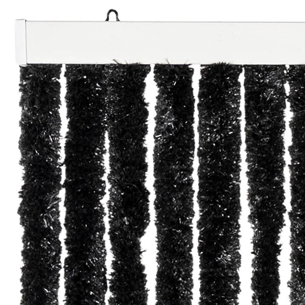 Chenille Fliegenvorhang Anthrazit 100x200 cm
