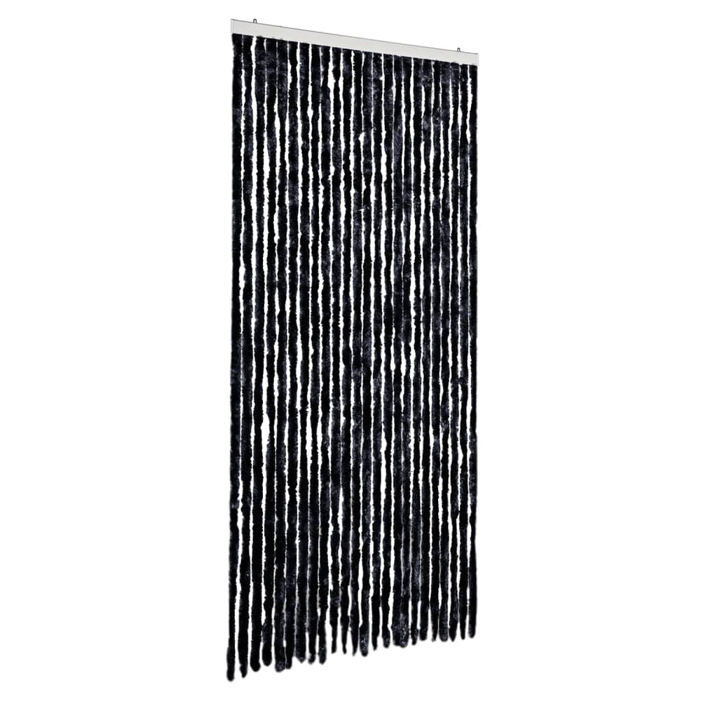 Anthrazit Chenille Fliegenvorhang 100x230 cm