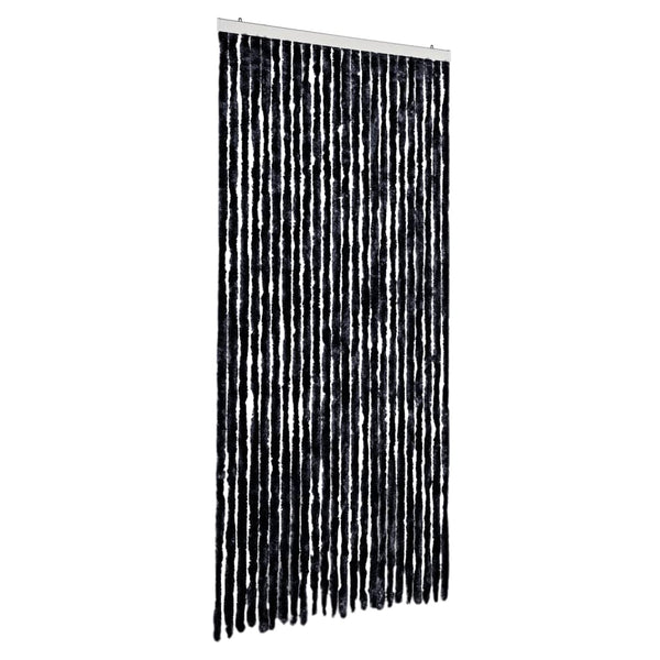 Anthrazit Chenille Fliegenvorhang 100x230 cm