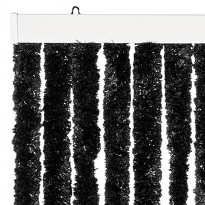 Anthrazit Chenille Fliegenvorhang 100x230 cm