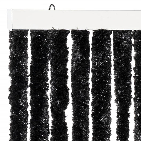Anthrazit Chenille Fliegenvorhang 100x230 cm