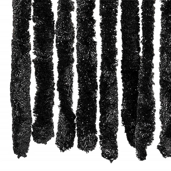Anthrazit Chenille Fliegenvorhang 100x230 cm