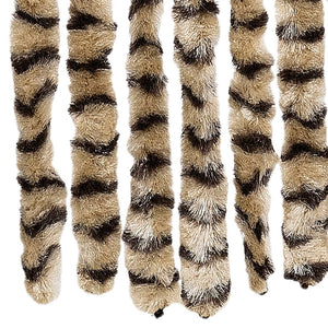Chenille Fliegenvorhang Beige Braun 100x200 cm