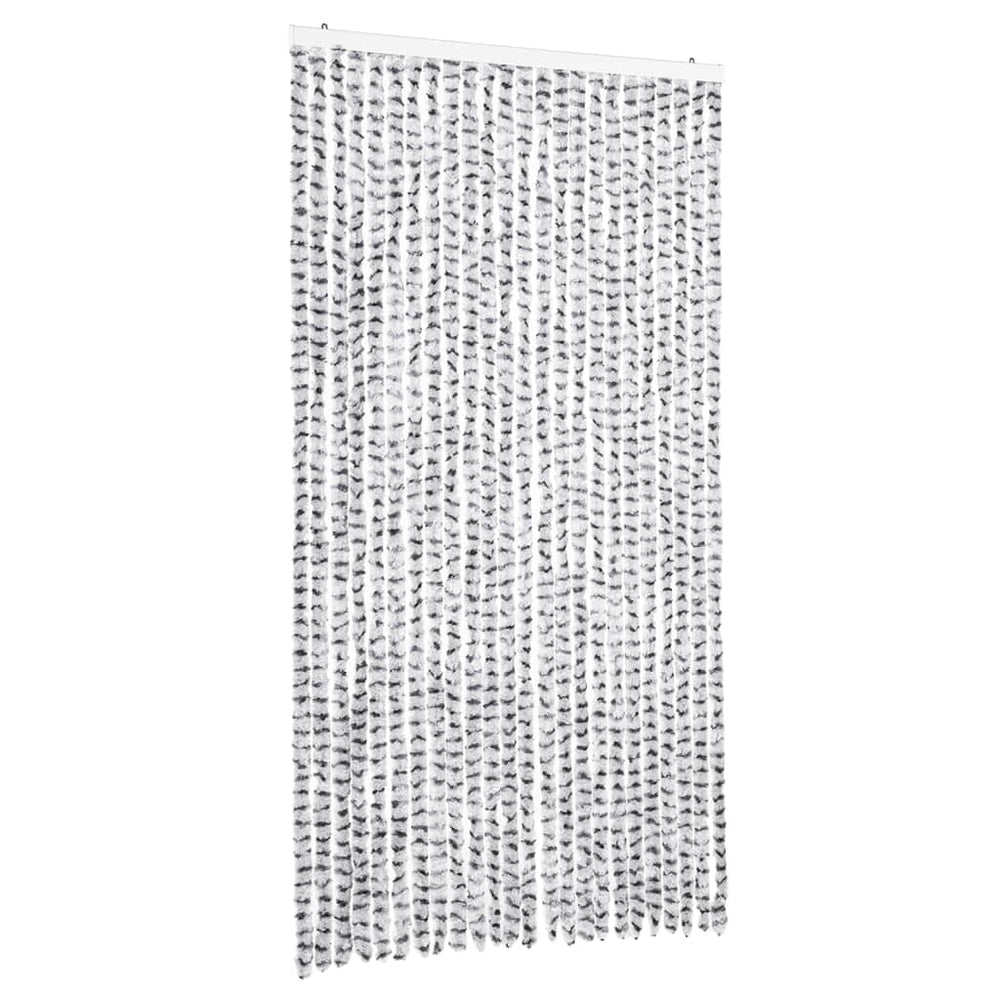 Fliegenvorhang Chenille Grau 100x230 cm