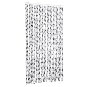 Fliegenvorhang Chenille Grau 100x230 cm