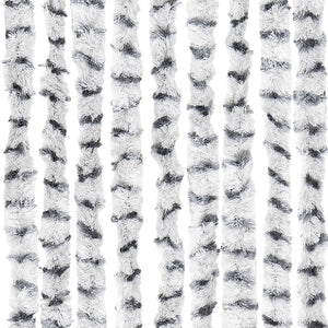 Fliegenvorhang Chenille Grau 100x230 cm